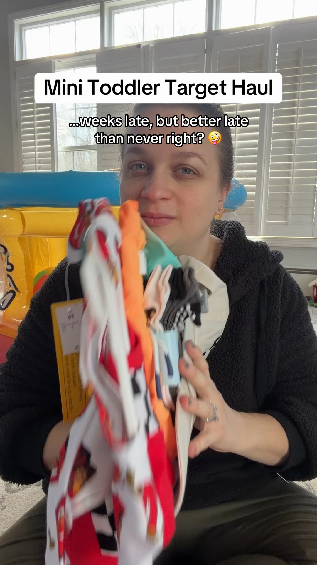 A lil toddler target haul that I edited weeks ago and never posted because that’s real mom life 😂 lemme know if you want 🔗 to anything! 💕

#targethaul #toddlerclothes #mothersday2026 #lightningmcqueen #targetfinds

#LTKMothersDay #LTKSwim #LTKKids