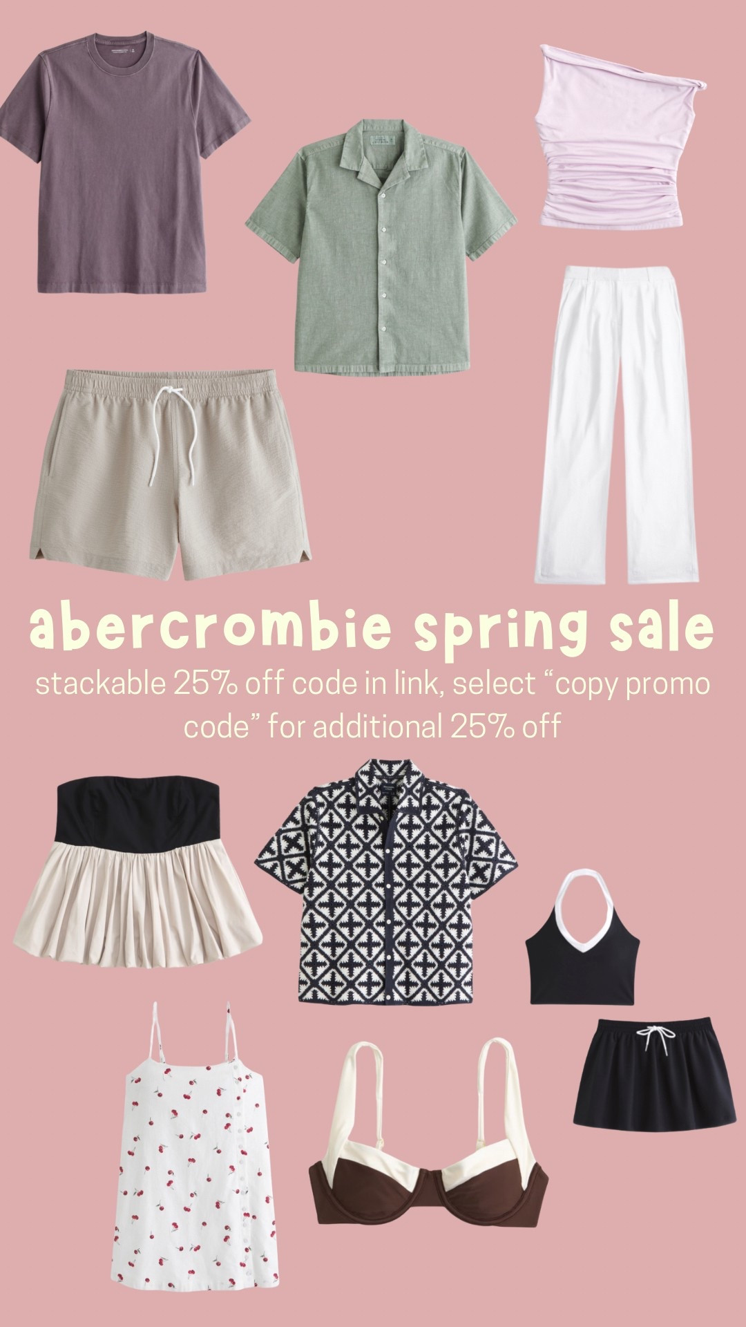 abercrombie spring sale picks! extra 25% off through march 17, copy promo code in link :) 




ltk sale, abercrombie, linen pants, jeans, denim, spring break, swimsuit, men's clothing, crochet top

#LTKSpringSale #LTKSeasonal #LTKStyleTip
