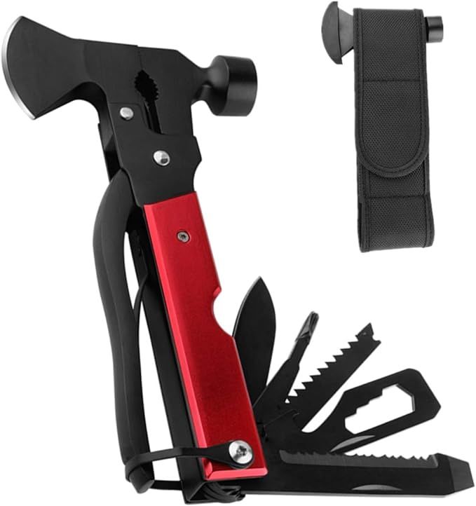 Camping Gear Multitool, Cool & Unique Gifts for Men Dad Husband Boyfriend, 16-in-1 Survival Gear ... | Amazon (US)