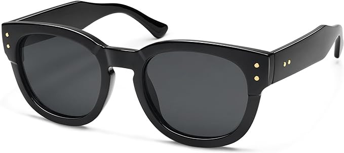 SOJOS Retro Round Polarized Sunglasses for Men Women Vintage Classic Thick Womens Square UV400 Sh... | Amazon (US)