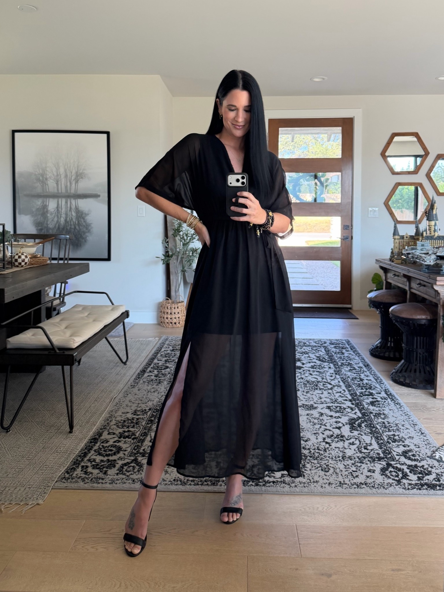 Another stunning dress from Amazon! I’m wearing the size small. It also has a removable belt too.