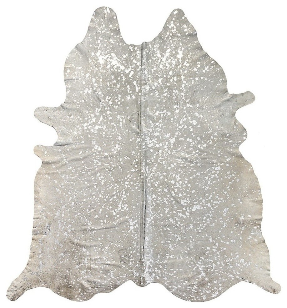 Natural Scotland Cowhide Rug, 6'x7' - Southwestern - Novelty Rugs - by LIFESTYLE | Houzz 