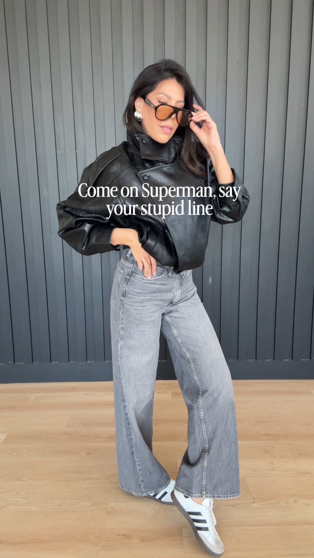 Wearing size small in jacket l, fits very oversized. Size 6 in jeans 

#LTKootd #LTKOver40 #LTKmomlife