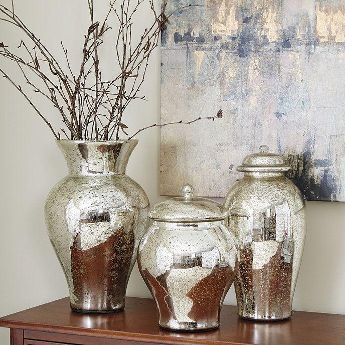 Mercury Glass Vases | Ballard Designs | Ballard Designs, Inc.