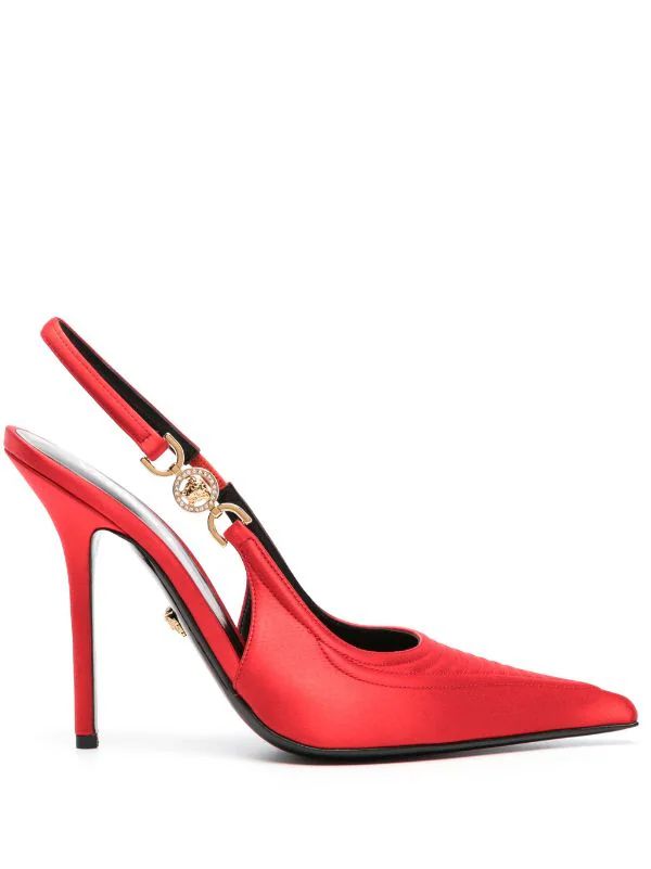 Versace Medusa '95 Corset 115mm Pumps - Farfetch | Farfetch Global