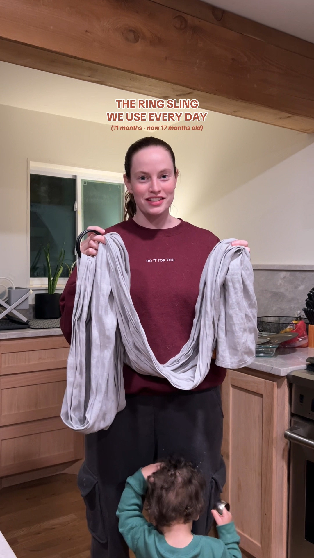 Ring sling carrier. Baby carrier tutorial

#LTKBaby #LTKFamily #LTKFindsUnder50