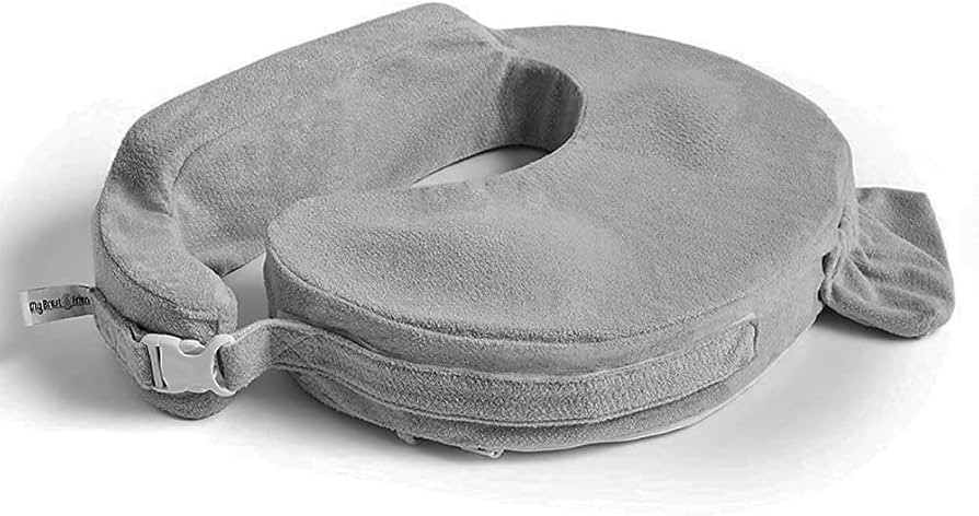 My Brest Friend Deluxe Nursing Pillow for Breastfeeding & Bottle Feeding, Enhanced Posture Suppor... | Amazon (US)