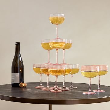 Esme Champagne Tower (Set of 12) | West Elm (US)