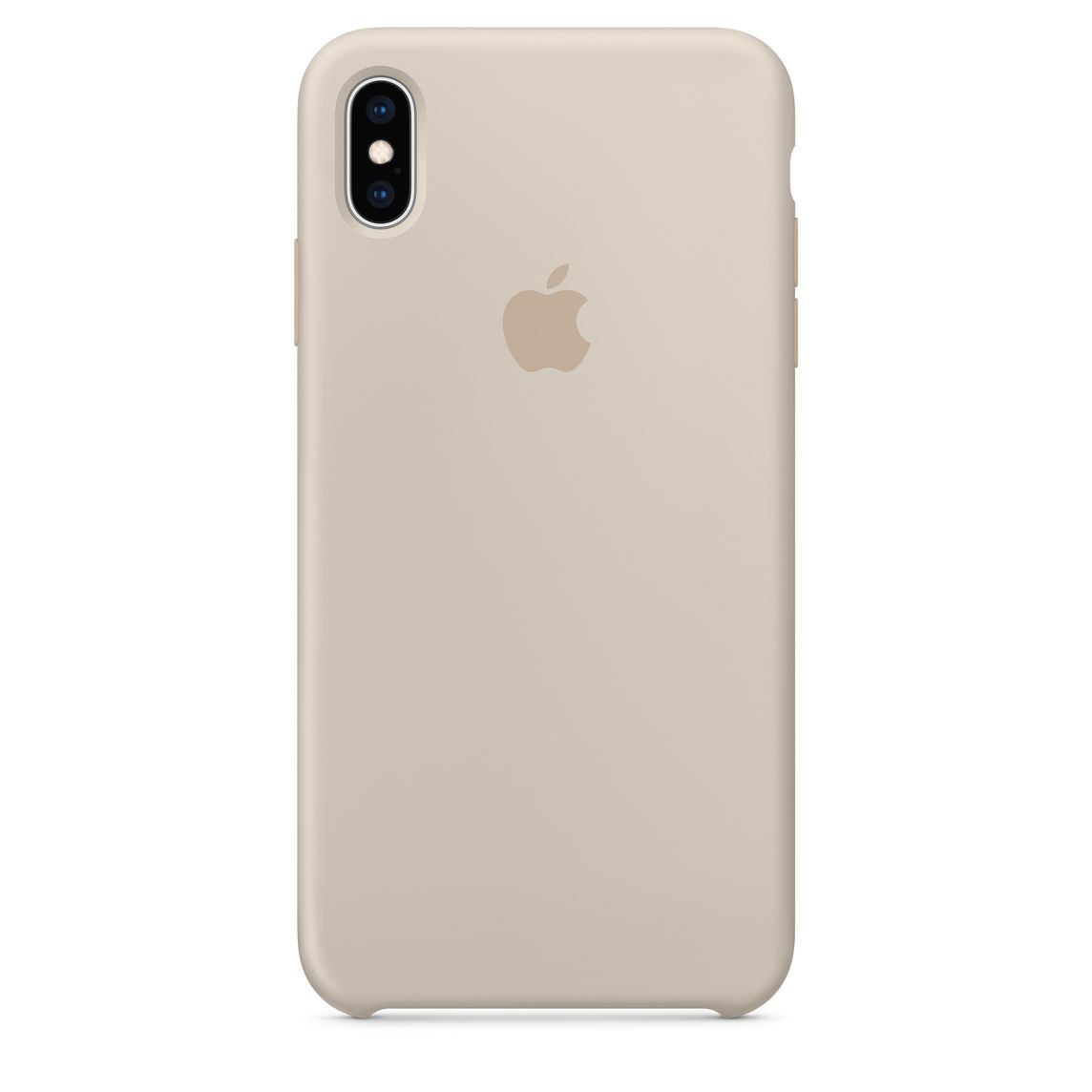 iPhone XS Max Silicone Case - Stone | Apple (US)