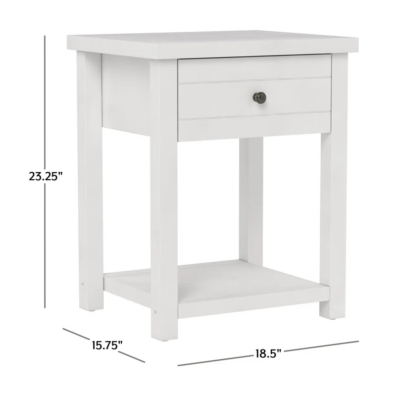Genata 1 - Drawer End Table and Storage | Wayfair North America