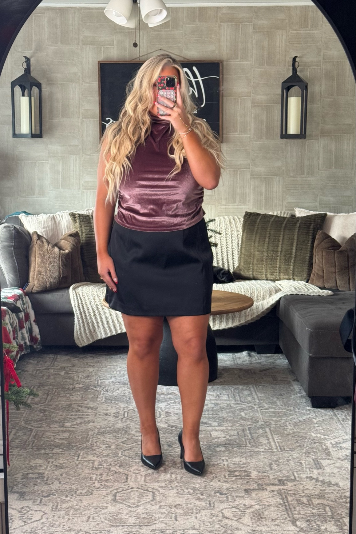 XL TOP
XXL SKIRT
XL BLAZER
SHOES TTS

#AD @target @targetstyle #target #targetpartner #targetstyle

#LTKHoliday #LTKMidsize #LTKFindsUnder50