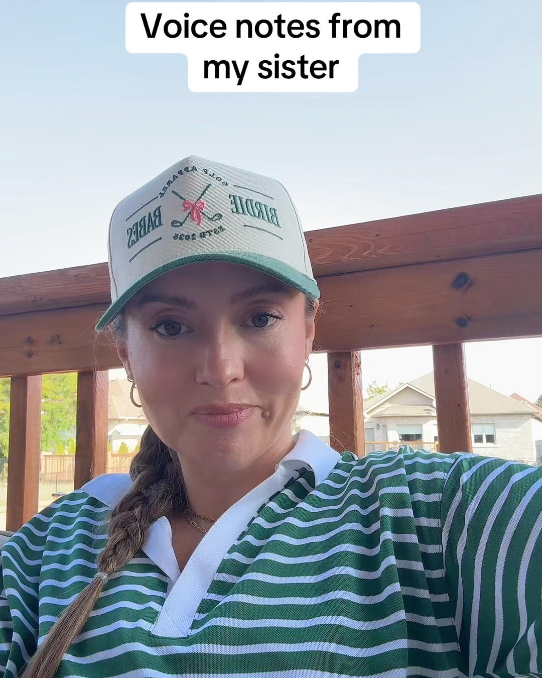 A little voicenote about our favourite sisters before golf. It’s been so nice in the evenings that we can get a round in without being completely covered up  

#LTKStyleTip #LTKSeasonal #LTKOver40
