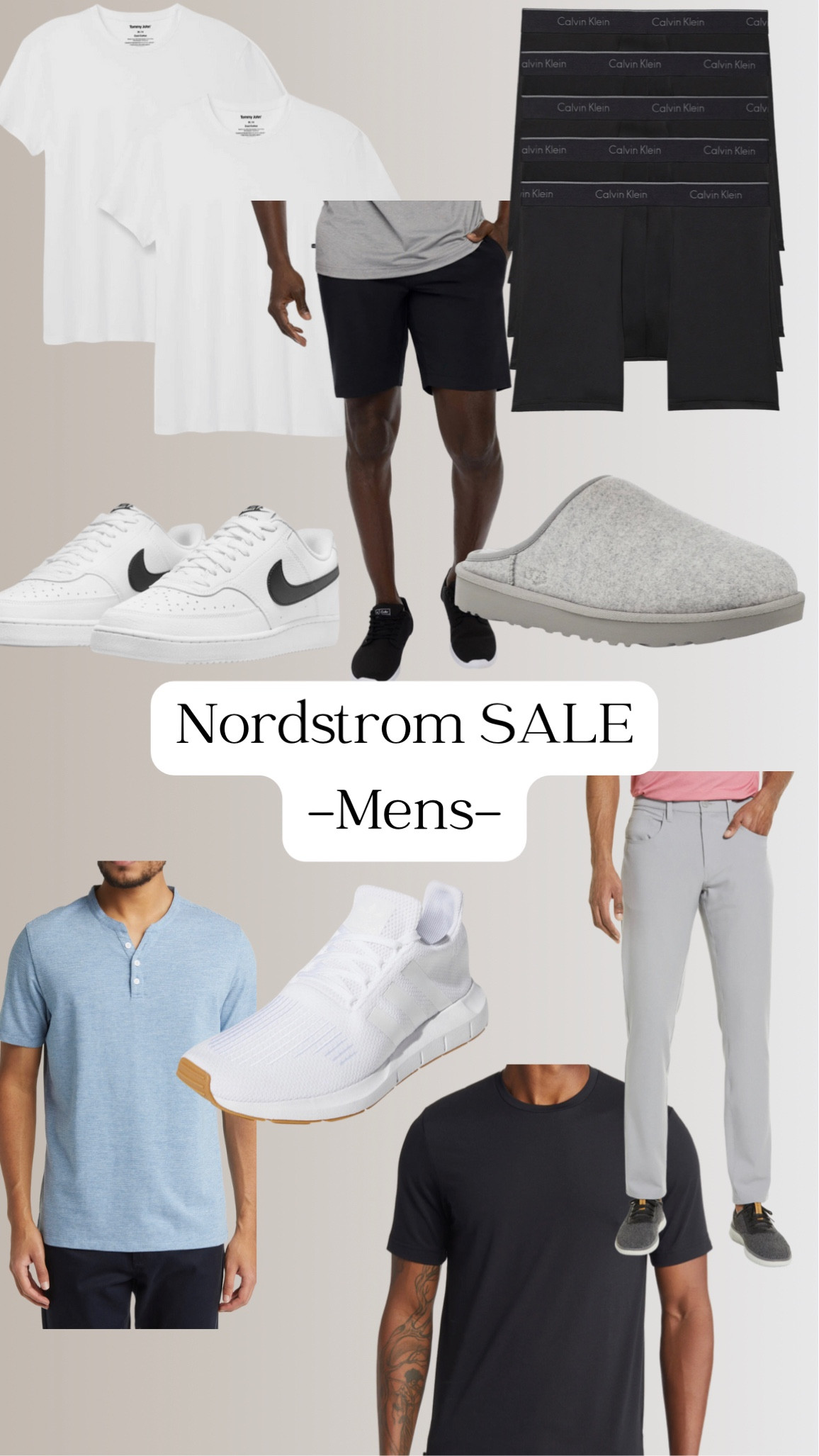 Mens adidas and nike shoes, Ugg slippers, tommy john shirts, travis mathew shorts pants tee button up, calvin klein boxer briefs all on sale at Nordstrom

#LTKsalealert #LTKmens #LTKxNSale
