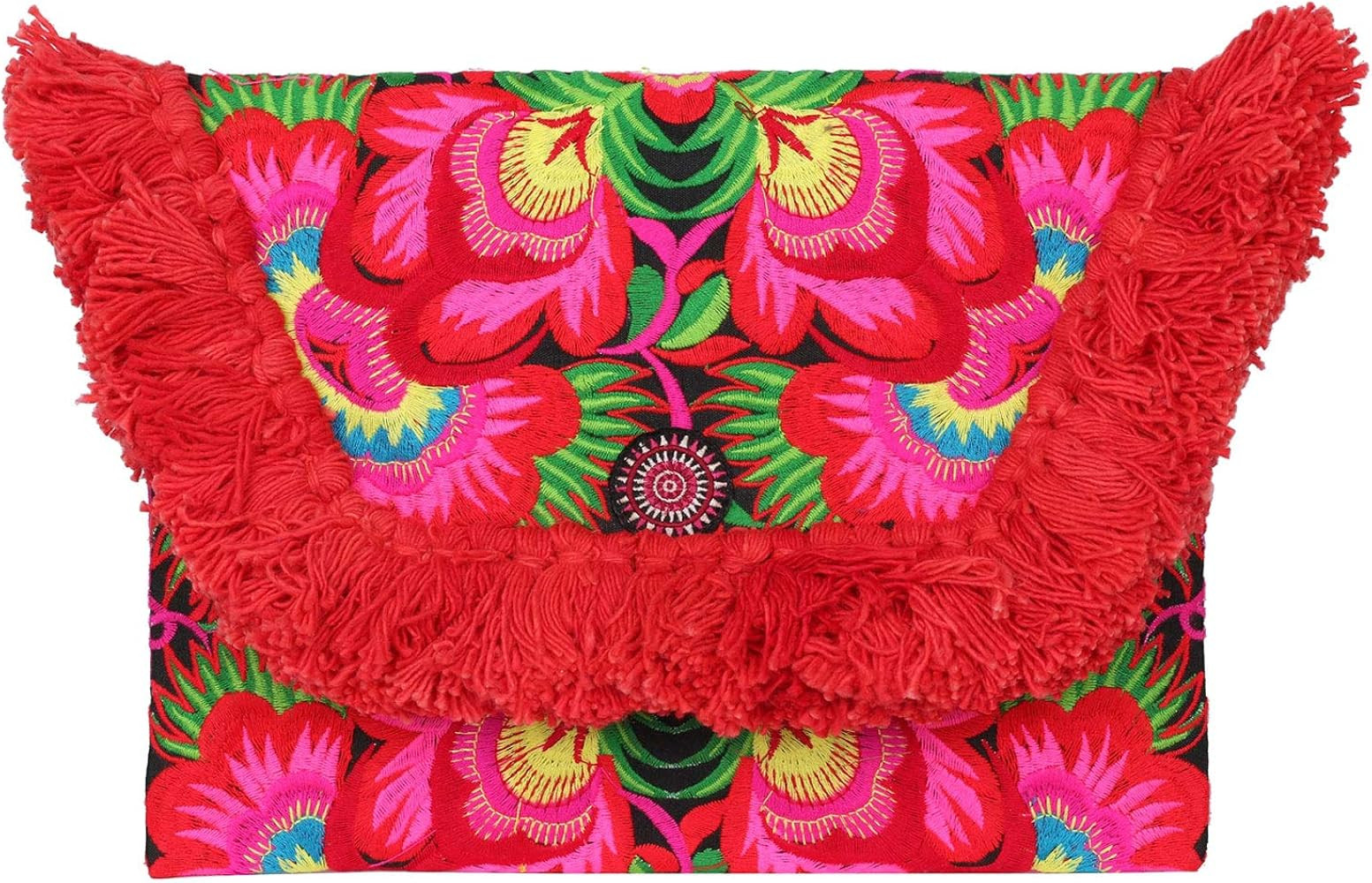 Changnoi Embroidered Hmong Tribes iPad Cases/iPad Cover with Tassels | Amazon (US)