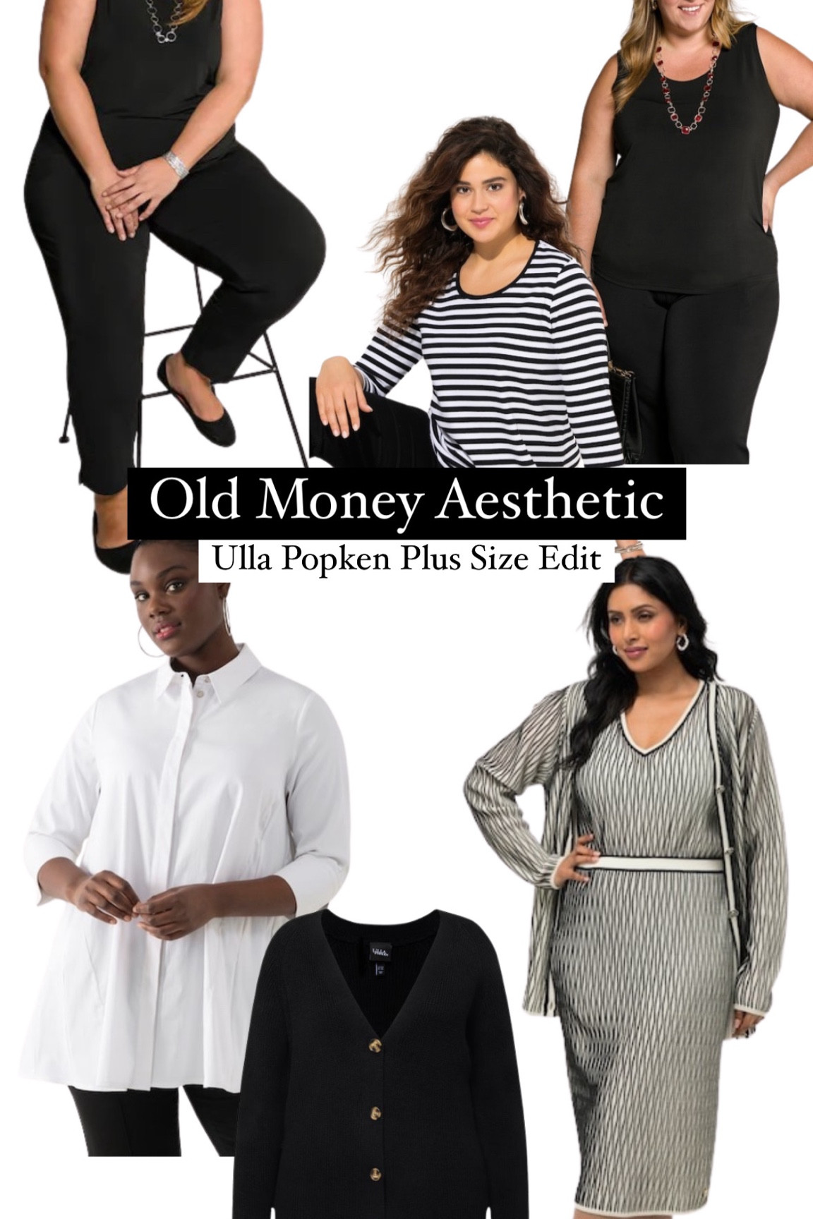 Old Money Aesthetic | Ulla Popken Plus Size Edit

Shop classic and chic and wardrobe staples to mix and match this fall.🖤🤍 

#LTKPlusSize #LTKSeasonal #LTKMidsize