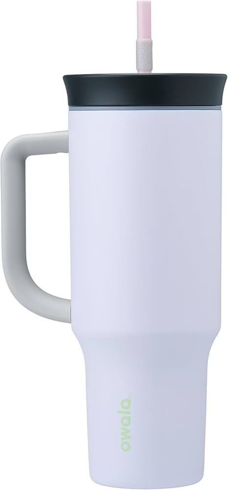 Owala Stainless Steel Triple Layer Insulated Travel Tumbler with Spill Resistant Lid, Straw, and ... | Amazon (US)