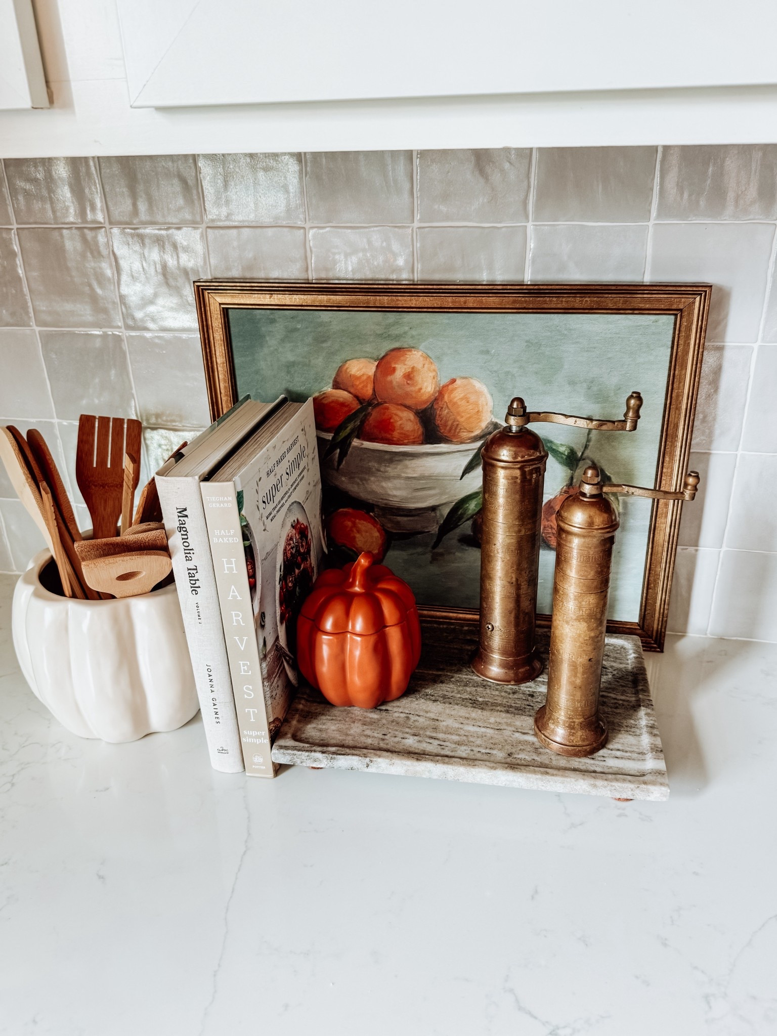 Fall warmth kitchen styling 

#LTKStyleTip #LTKHome