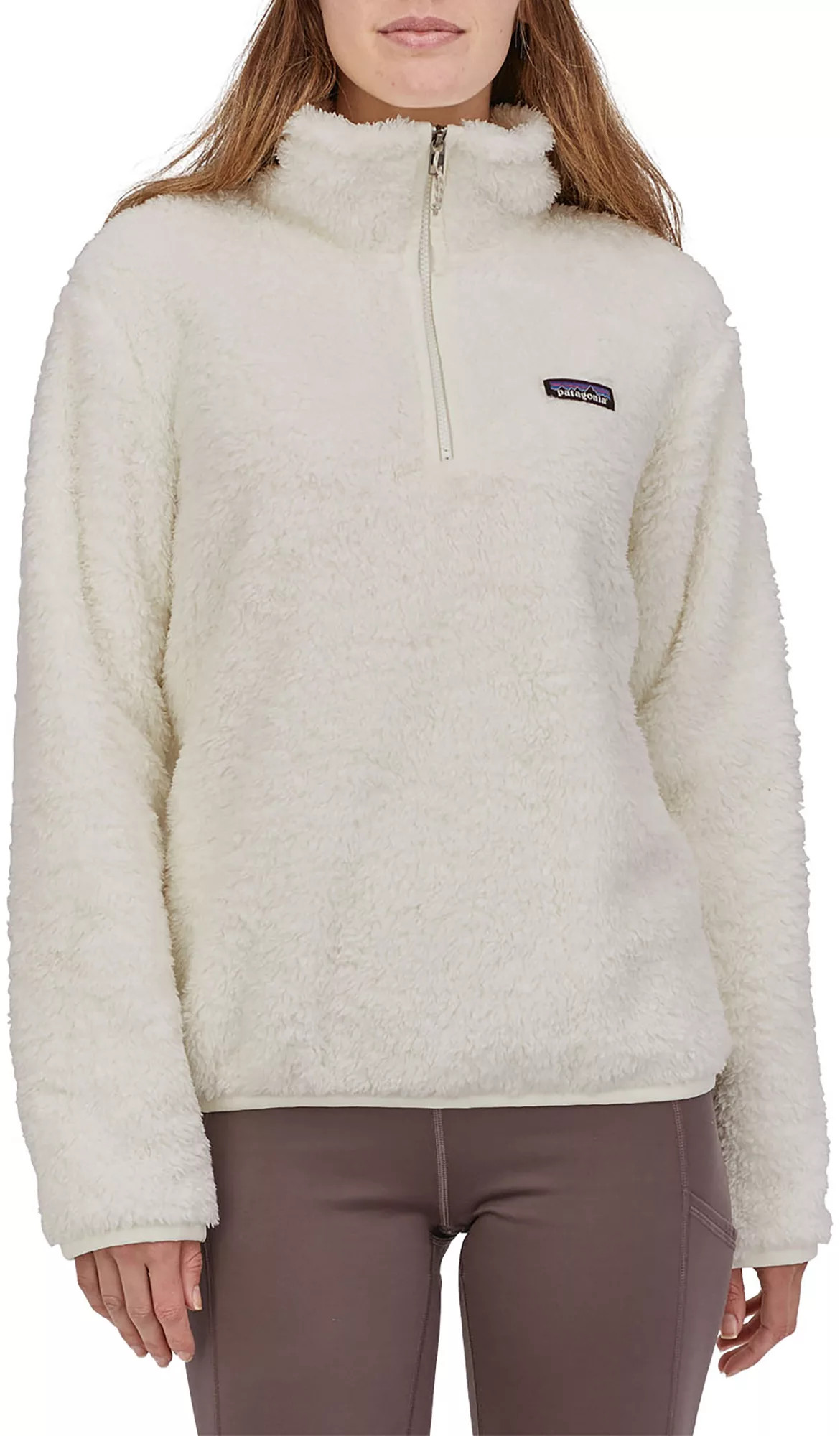 Patagonia Women's Los Gatos 1/4 Zip Pullover, XS, Birch White | DICK'S Sporting Goods