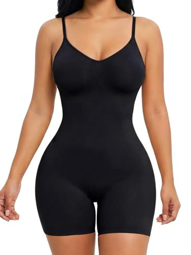 ATTLADY Women's Tummy Control Shapewear Bodysuit, Seamless Sculpting Body Shaper, Radiant Smoothing Undergarment for Dresses | Amazon (US)