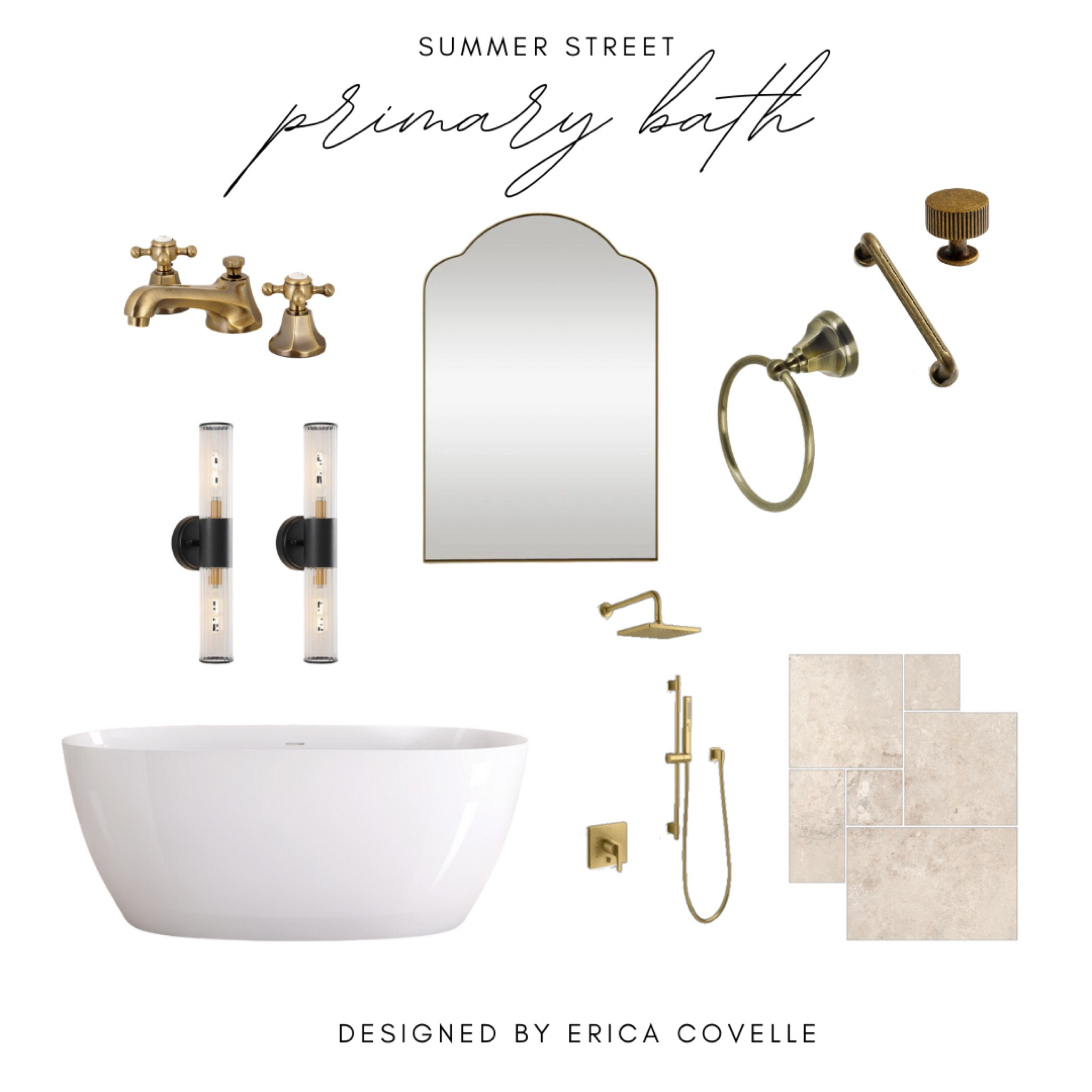 The Summer Street primary en suite bathroom is the epitome of luxury—a stunning retreat designed with high-end fixtures and impeccable finishes. 🛁✨ Every detail, from the sleek faucets to the elegant lighting, was carefully selected to create a space that exudes sophistication.

✨ Ready to bring this vision to life in your own home? Save this post for when you’re ready to transform your space! 💫

👇 Which design element would you love to use in your next project? Comment below and tag a friend who needs some serious bathroom inspo! Share this post with anyone planning a renovation—trust us, they’ll thank you later. 😍

#WayfairCollaboration #LuxuryLiving #InteriorDesign #BathroomGoals #CovelleAndCo #DesignInspiration #EricaCovelleDesigns #DreamBathroom #ad #wayfairpartner #paidlink #wayfair