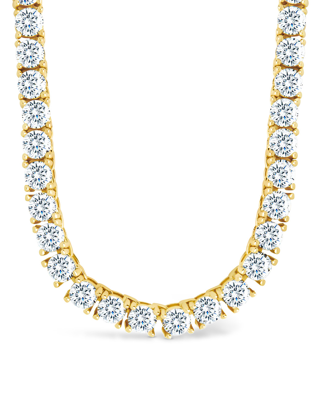 Jadon Adjustable CZ Tennis Necklace | Sterling Forever