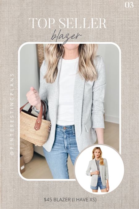 Weekly topseller 🙌🏻🙌🏻

Walmart blazer 



#LTKStyleTip #LTKFindsUnder50 #LTKWorkwear
