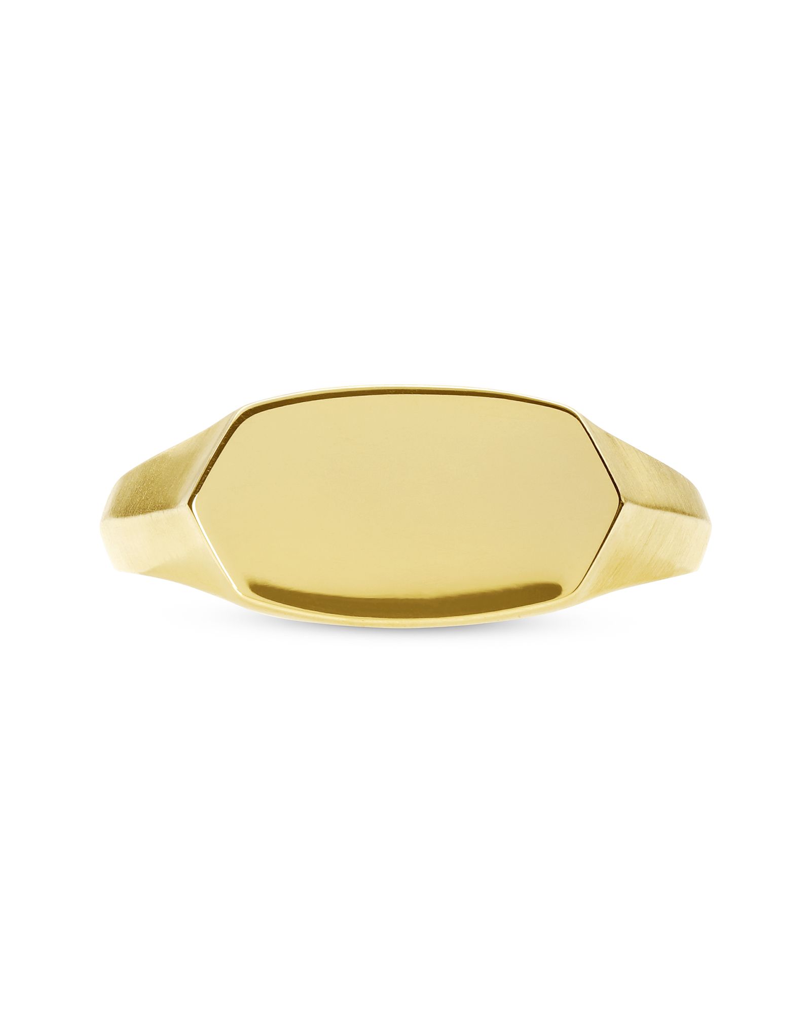 Elisa Signet Ring in 18k Gold Vermeil - 8 | Kendra Scott | Kendra Scott