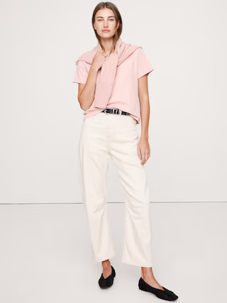 VINTAGE COTTON CREW-NECK T-SHIRT | Banana Republic (US)