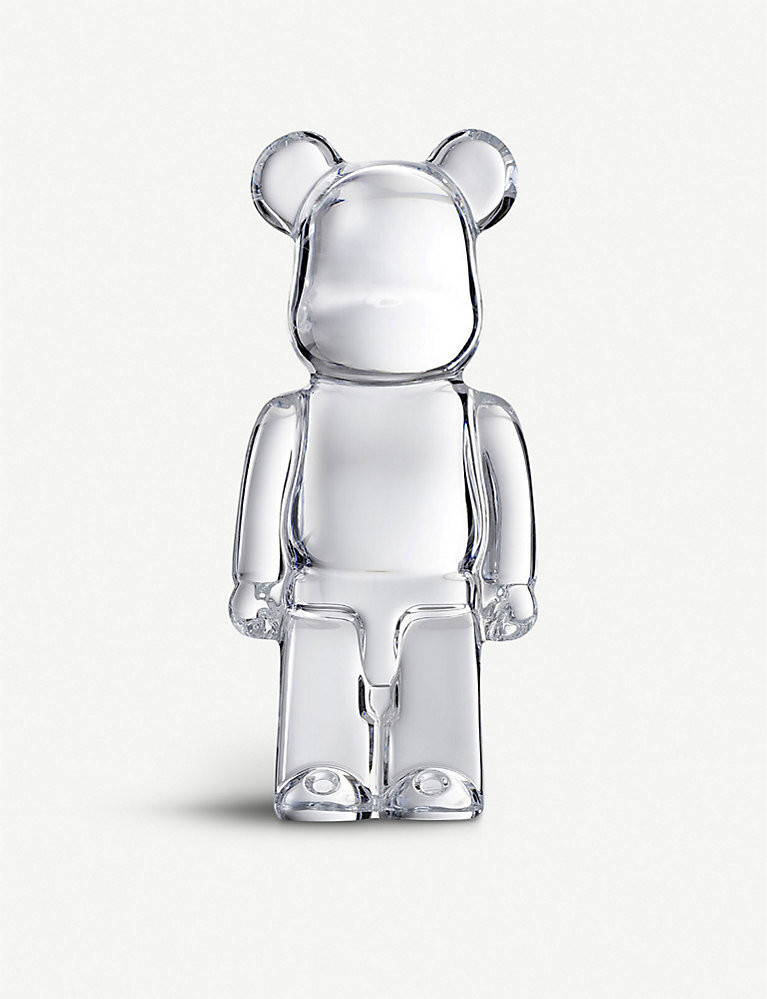 BACCARAT Baccarat x Be@rbrick Clear 200% crystal figure | Selfridges