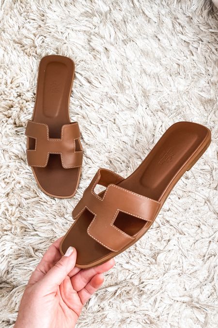 My favorite summer sandals. 

Hermes Oran 

#LTKShoeCrush #LTKWorkwear #LTKTravel
