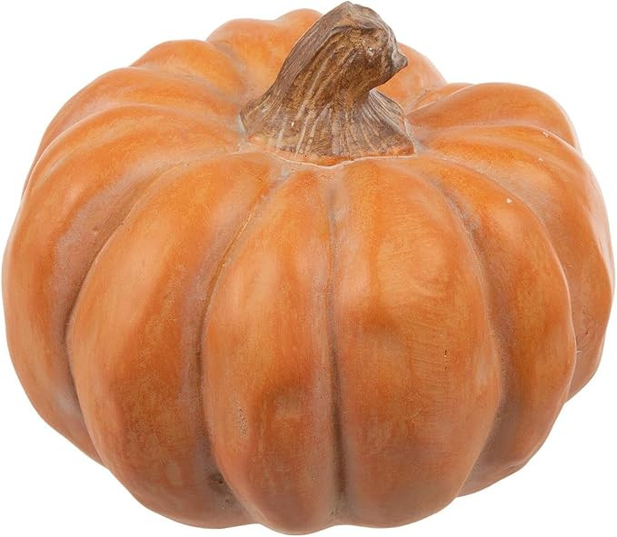 Hobby Lobby Orange Dimpled Resin Pumpkin, 5.75" x 5.25" | Amazon (US)