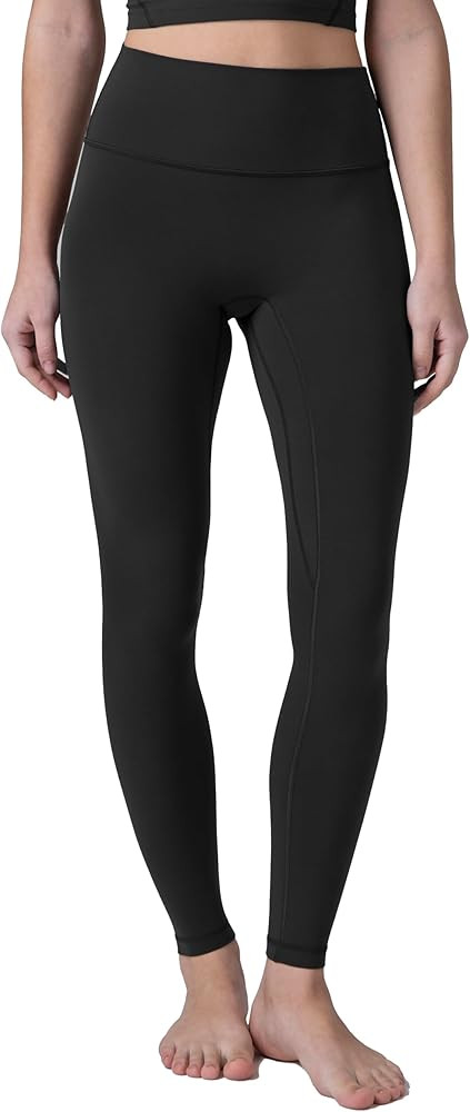 Colorfulkoala Dreamlux No Front Seam Leggings for Women 25"/28" Inseam, Seamless High Waisted But... | Amazon (US)