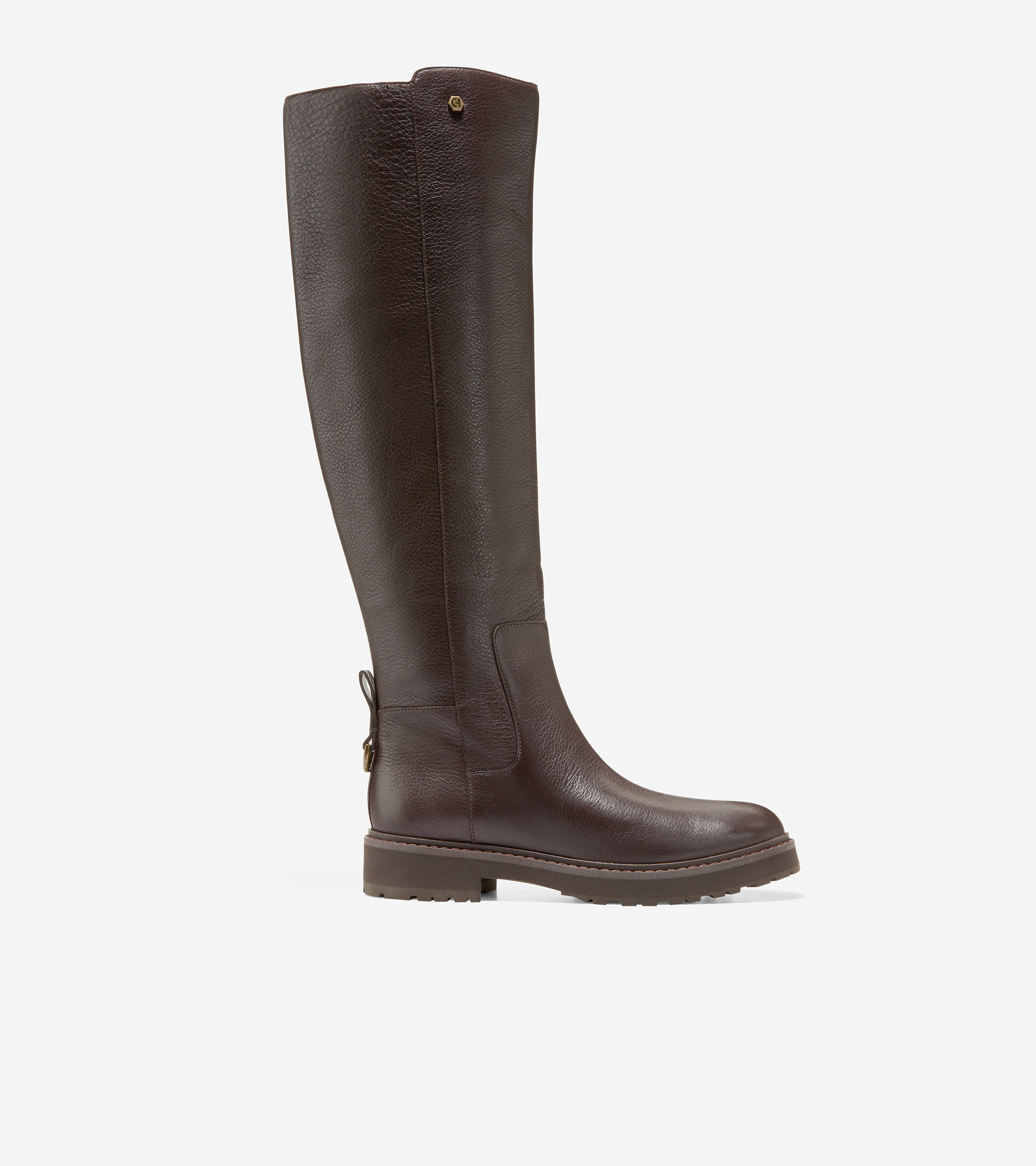Women's Women's Greenwich Boot in Dark Coffee-Antique Brass-Dark Brown | Cole Haan | Cole Haan (US)
