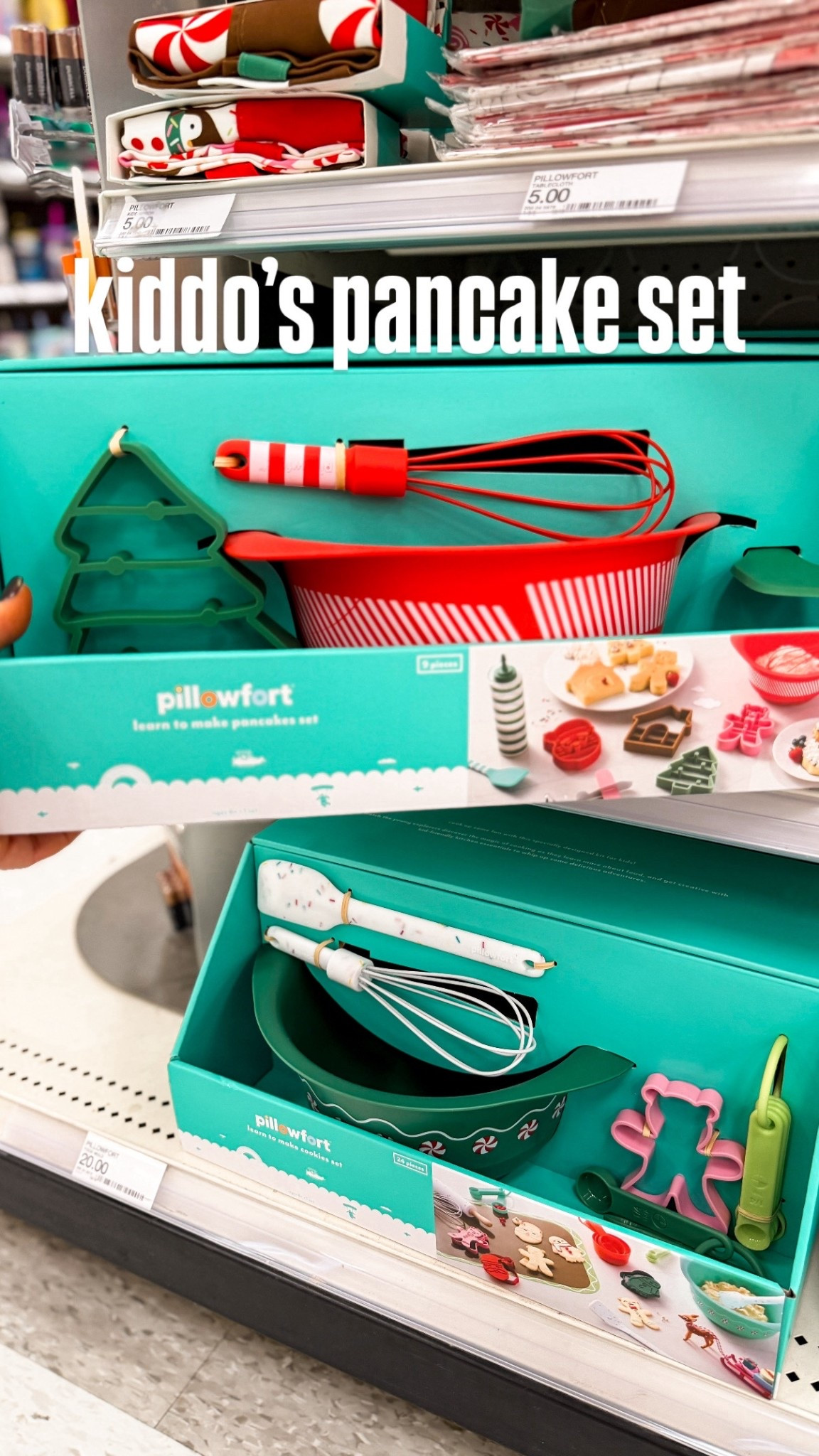 Kiddos pancake set at Target 🎯
Great for Christmas morning and the elf to bring to help in the kitchen for the holidays 

#LTKKids #LTKSeasonal #LTKHoliday