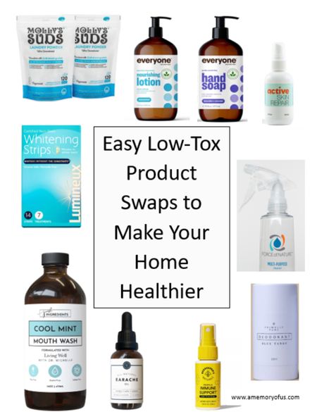 I just did a reel on Instagram that you all are loving about how I swap products in my own home to a low tox version. Following the reel I asked you all what product you wanted to switch to a low tox version. The most popular responses were laundry detergent and deodorant.

I have rounded up some of the easy swaps I’ve made including the laundry detergent and deodorant I use! 

#LTKhome #LTKfindsunder50 #LTKfamily