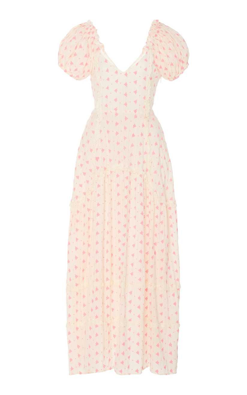 Jeanette Cotton Pebble Maxi Dress | Moda Operandi Global
