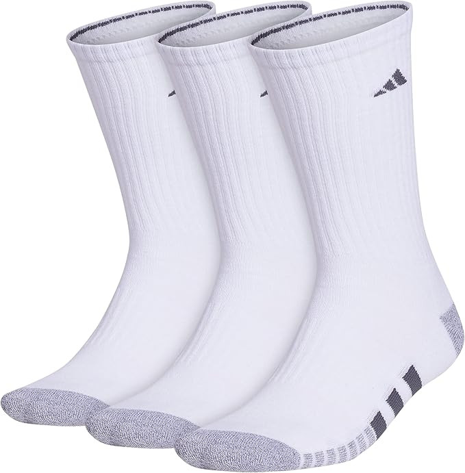 adidas Men's Cushioned Crew Socks Above The Ankle Fit with Arch Compression (3 Pairs) | Amazon (US)