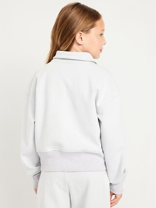 Dynamic Fleece Half-Zip Performance Sweatshirt for Girls | Old Navy (US)
