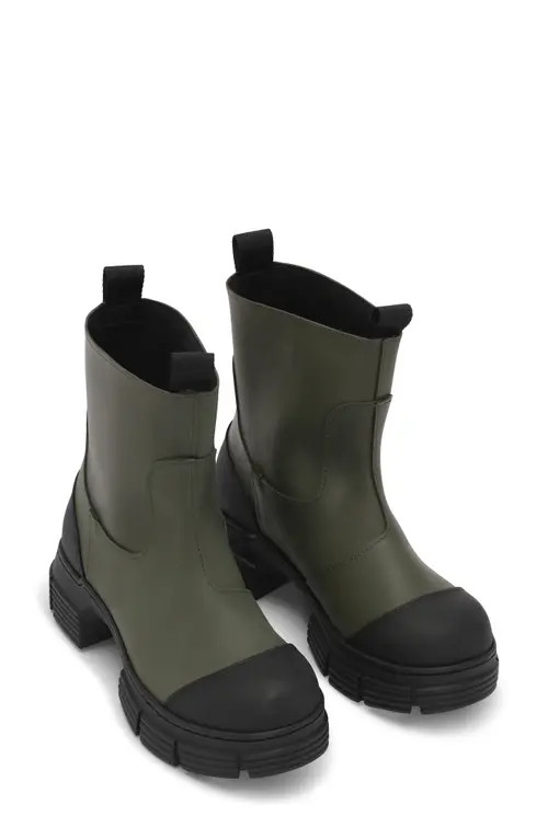 Ganni Tubular Boot in Kalamata at Nordstrom, Size 10Us | Nordstrom
