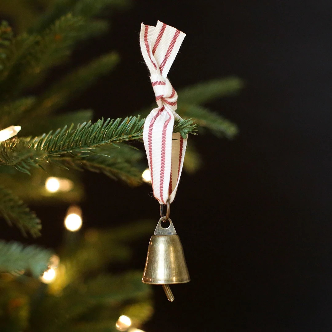 Antique Gold Finish Bell Ornament Brass Bell Ornament Gold - Etsy | Etsy (US)