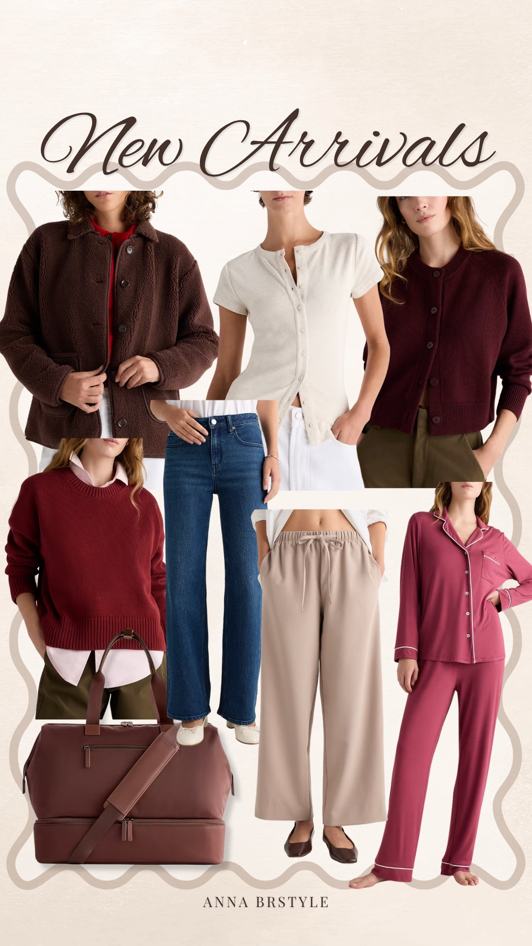 New arrivals for fall 🤎 Lots of good layering pieces here, from rich burgundy and chocolate brown to classic denim, cozy knits, and a few comfortable pieces for home. These are the kinds of additions that make a fall wardrobe feel fresh without starting over.

Quince new arrivals, Quince fall fashion, fall new arrivals, burgundy sweater, chocolate brown jacket, fall cardigans, fall denim, cozy fall fashion, women’s fall wardrobe, fall outfit ideas, annabrstyle

#LTKootd #LTKSeasonal #LTKOver40