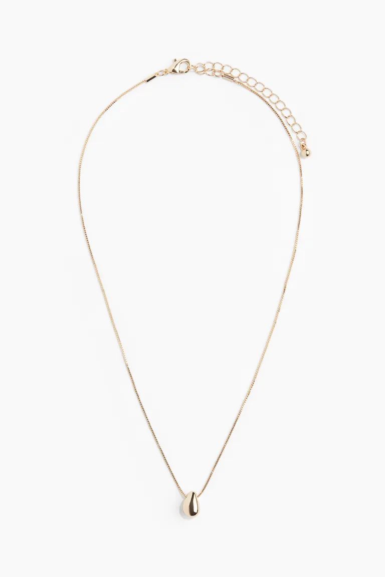 Pendant Necklace - Gold-colored - Ladies | H&M US | H&M (US + CA)