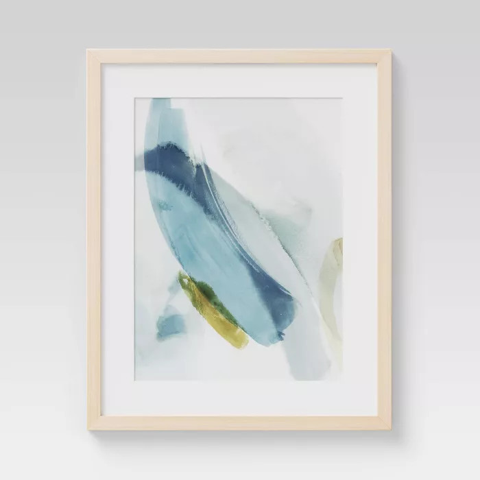 (Set of 2) 16" x 20" Hues Framed Wall Art Blue - Project 62™ | Target