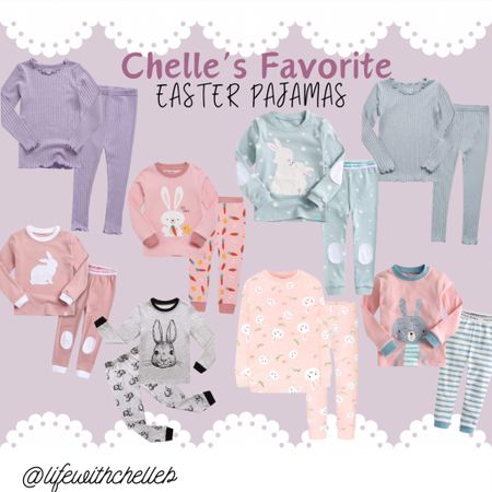 Easter will be here before you know it! Here are some cute Easter Pjs for your littles. #easter #easterpajamas 

#LTKkids #LTKfamily #LTKSeasonal