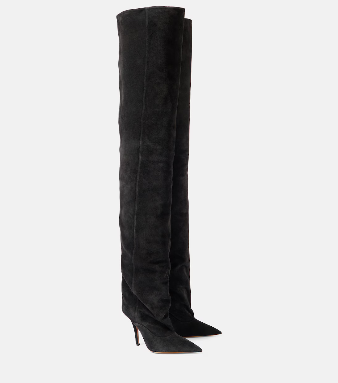 Ines 105 suede over-the-knee boots | Mytheresa (US/CA)
