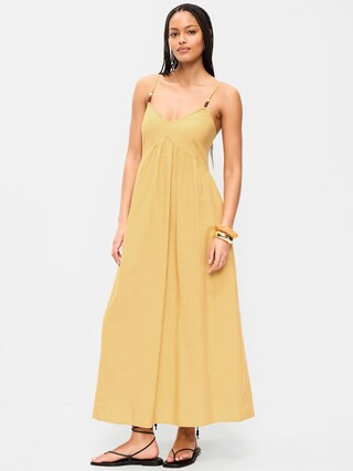 Sleeveless Boho Maxi Dress | Old Navy (US)