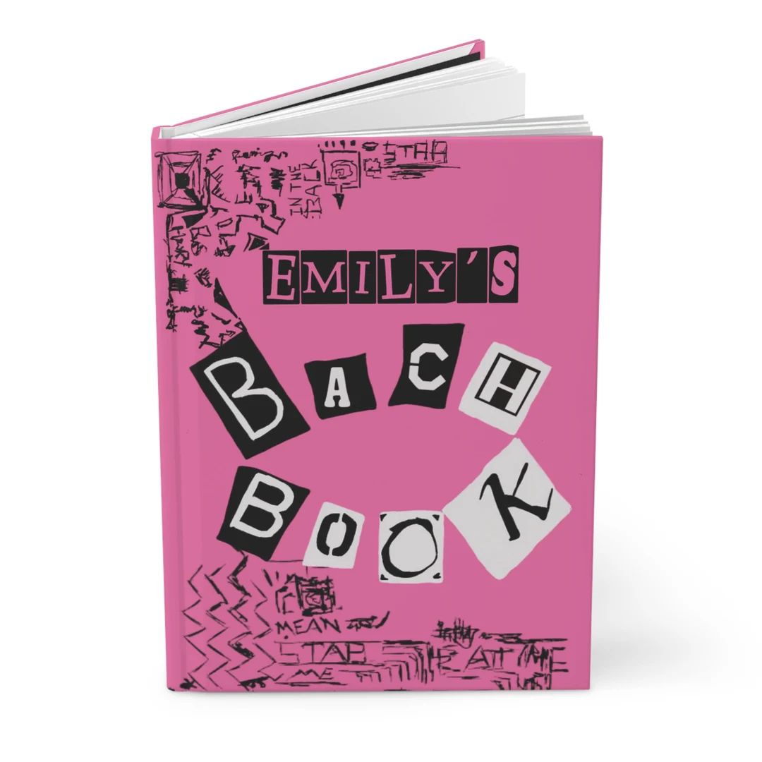 Custom Personalized Burn Book Bachelorette Book Mean Girls, Burn Book, Regina George, Cady Heron,... | Etsy (US)