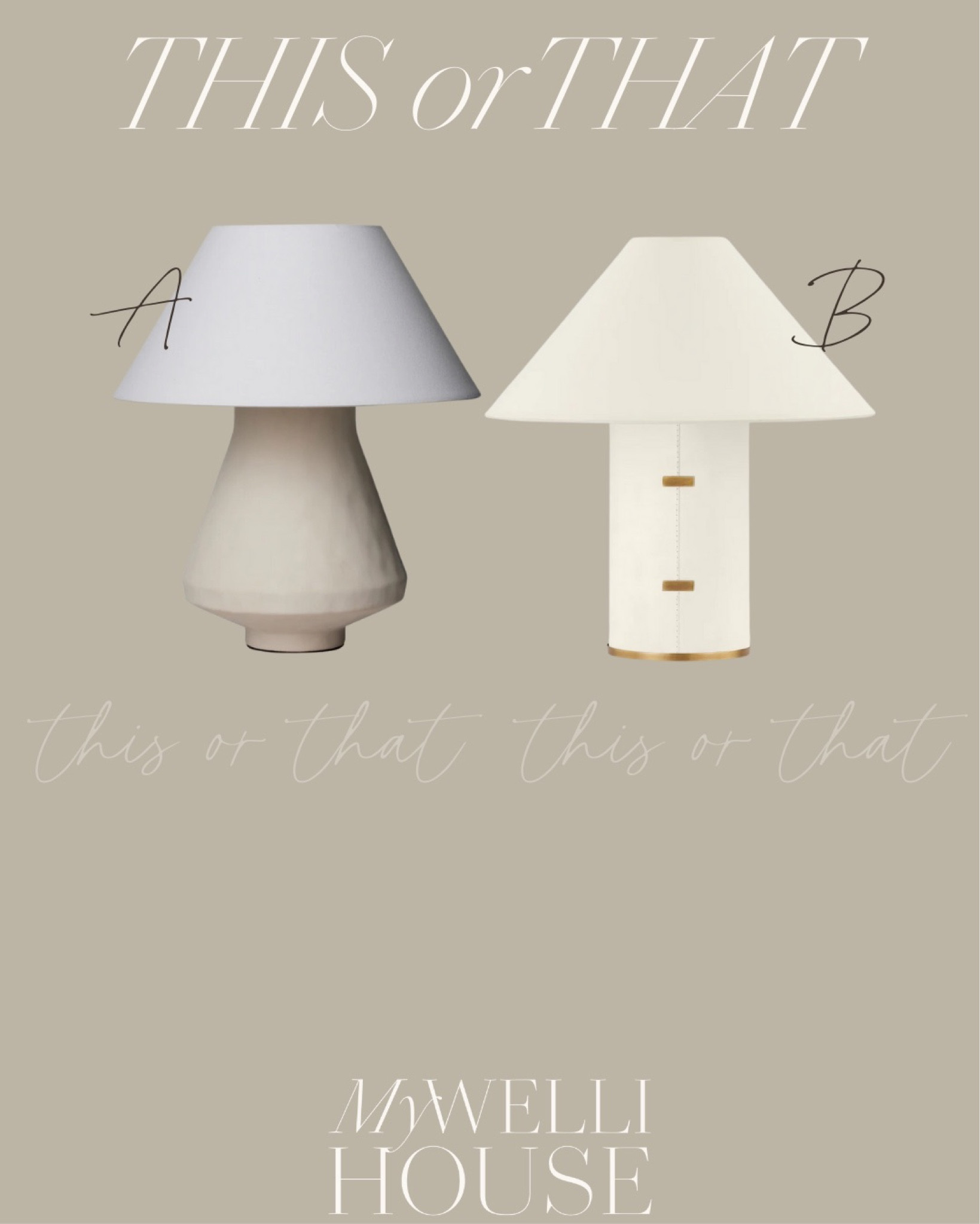 Can't decide? Let's play 'This or That?' 🤔 Join the fun and choose your favorite! Share your pick in the comments, and let's spark a lively discussion! #ThisOrThat #EngageWithUs #preference #youdecide #jointheconversation

#LTKFind #LTKhome #LTKGiftGuide