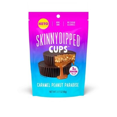 SkinnyDipped Caramel Peanut Paradise Cup - 3.17oz | Target