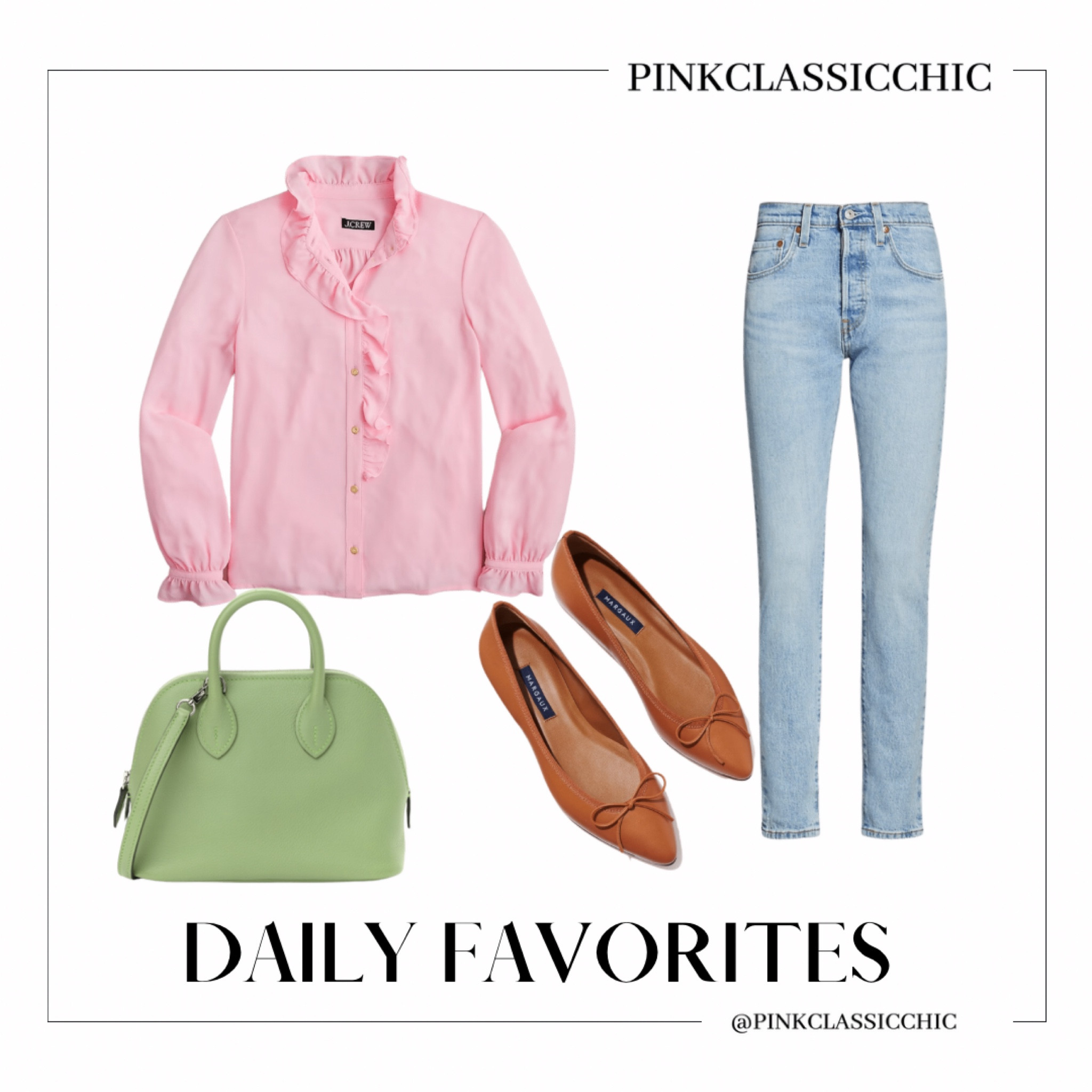 Jcrew new arrival blouse, pink blouse, jeans, Levi’s, margaux flats, flats, affordable styles, casual looks, spring fashion #competition

#LTKFind #LTKunder100 #LTKstyletip